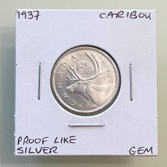 Canada 1937, 1938, 1939 & 1940 Silver 25 Cent Quarters! 4 Coins Total - Picture 3 of 12
